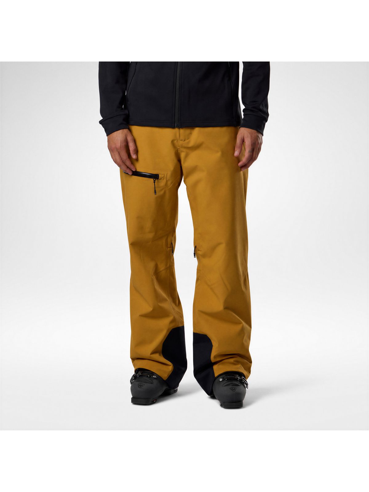 Spodnie narciarskie męskie ROSSIGNOL Outerlimits Insulated Pant brązowe