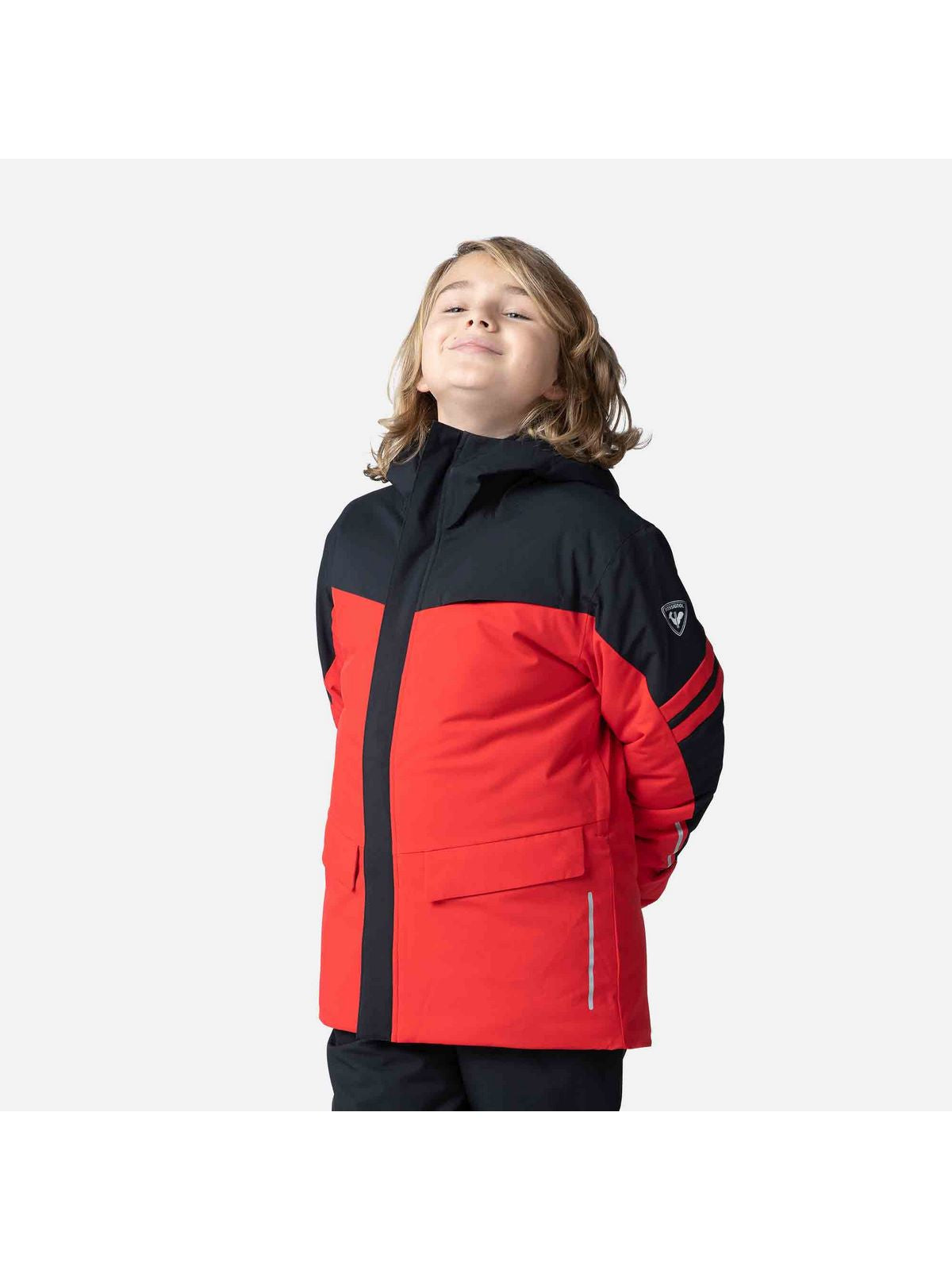 Kurtka ROSSIGNOL Boy React Jkt czerwony - Adventure Sports