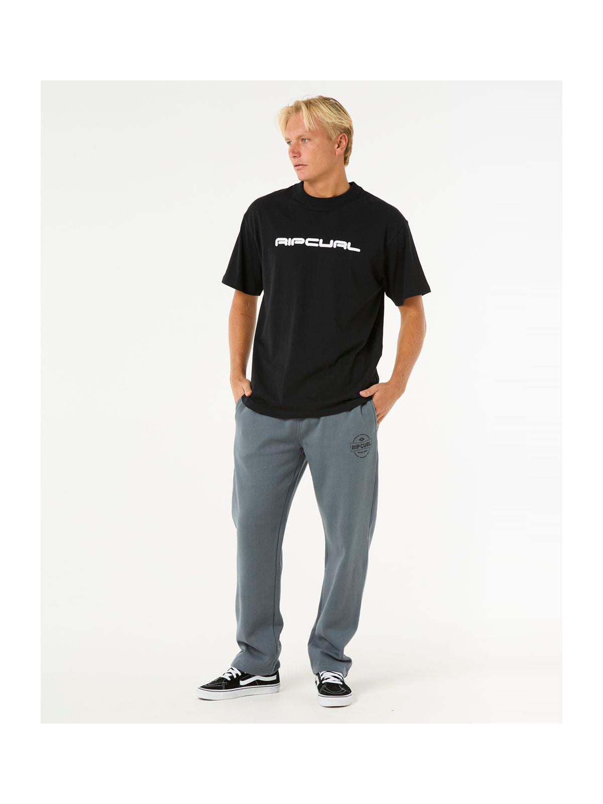 Spodnie dresowe męskie RIP CURL Stapler Trackpant szare