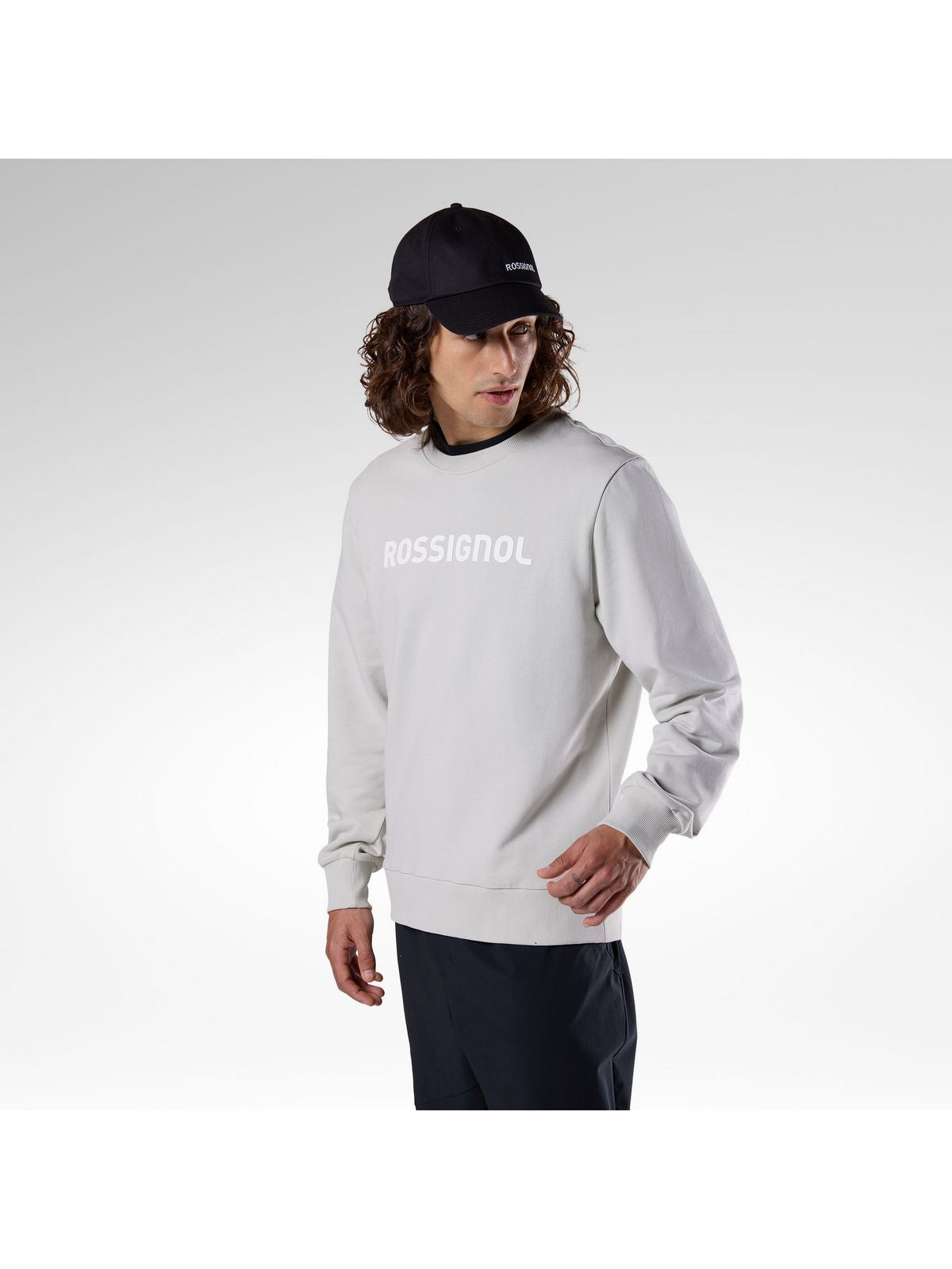 Bluza męska ROSSIGNOL M Logo Cn szara
