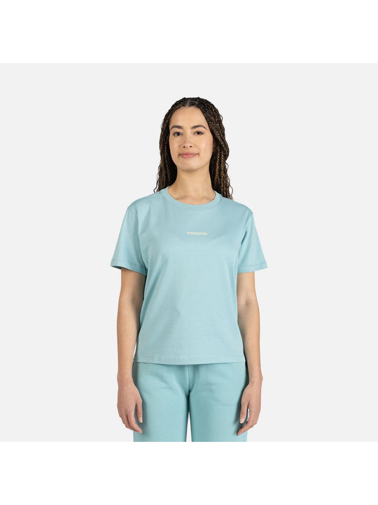 Koszulka damska ROSSIGNOL W Waterfall Tee niebieski - Adventure Sports
