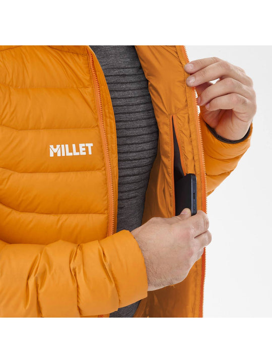 Kurtka MILLET M Kamet Down Hoodie Pomarańczowy
