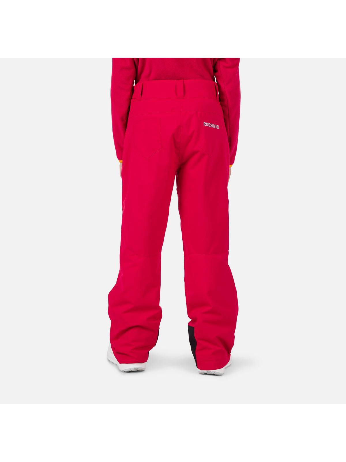 Spodnie narciarskie dziewczęce Rossignol Girl Ski Pant czerwony - Adventure Sports