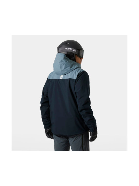 Kurtka narciarska męska HELLY HANSEN ALPINE INSULATED JACKET granatowa
