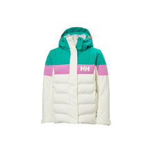 Kurtka narciarska dziecięca HELLY HANSEN Jr Girl Diamond Jacket kolor biały
