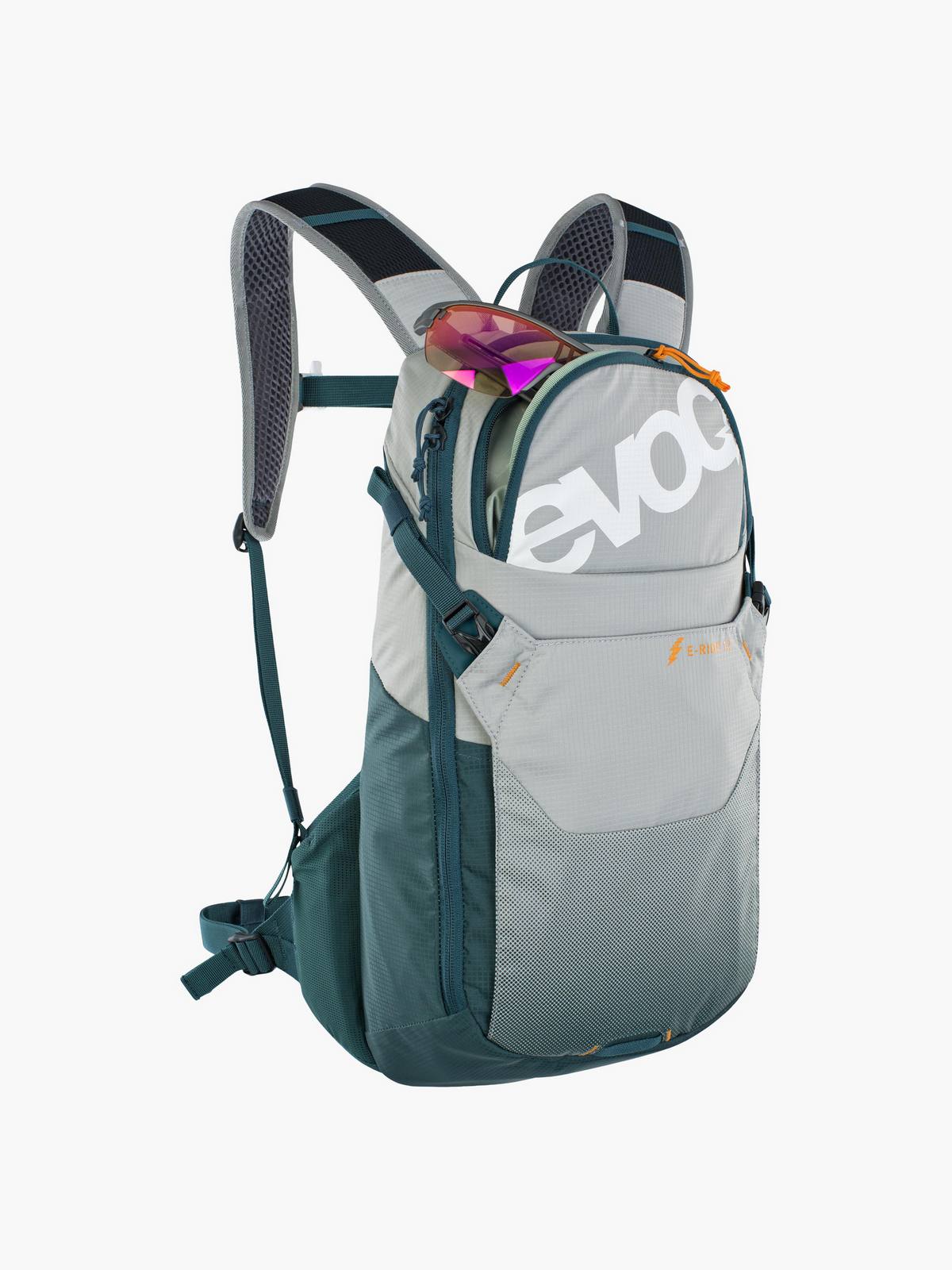 Plecak rowerowy EVOC E-Ride 12 stone - petrol