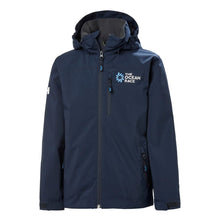 Kurtka Dziecięca Żeglarska HELLY HANSEN K/Jr The Ocean Race Jacket granatowa
