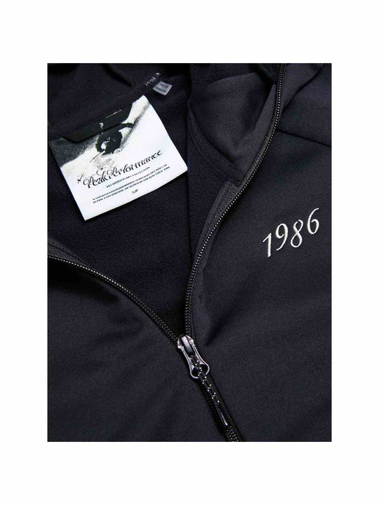 Bluza damska PEAK PERFORMANCE 40Y Rider Zip Hood czarna
