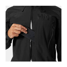 Kurtka narciarska męska HELLY HANSEN GARIBALDI 2.0 JACKET czarna
