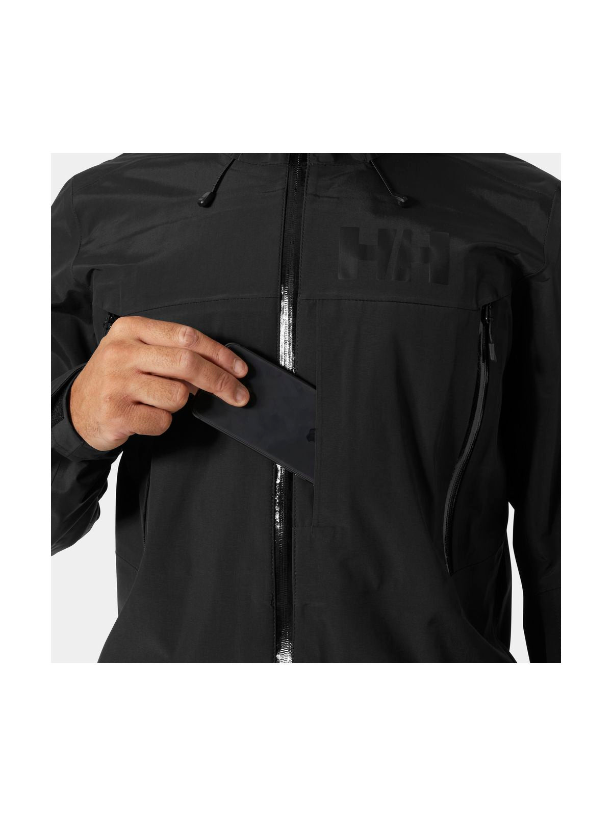 Kurtka narciarska męska HELLY HANSEN GARIBALDI 2.0 JACKET czarna