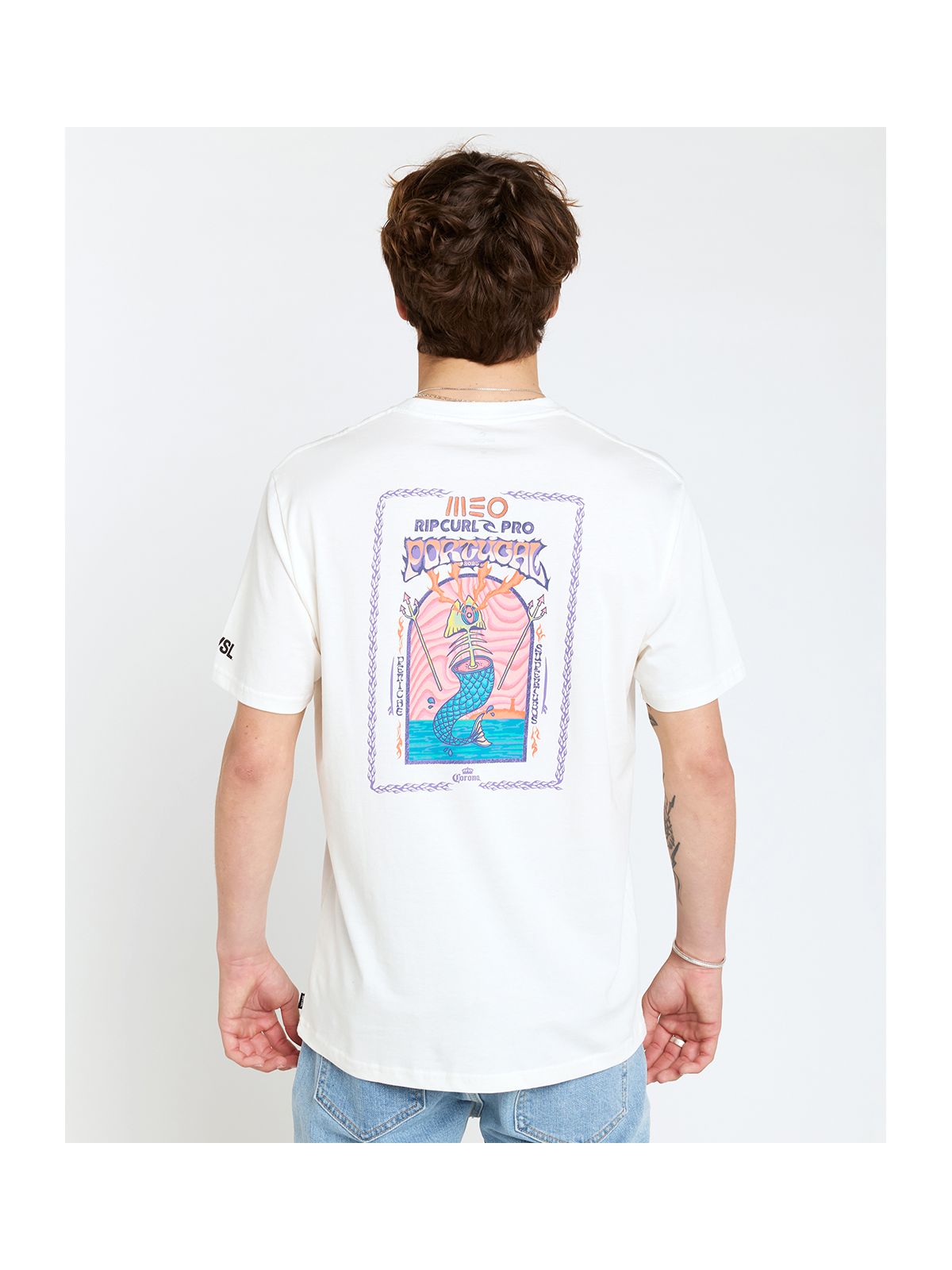 Koszulka RIP CURL Meo Rip Curl Pro Tee biały