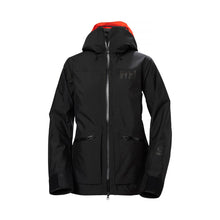 Kurtka narciarska damska HELLY HANSEN W POWDERQUEEN 3.0 JACKET czarna
