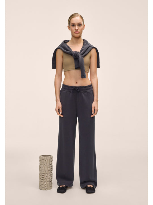 Spodnie damskie CASALL Peachy Straight Leg Jogger czarny
