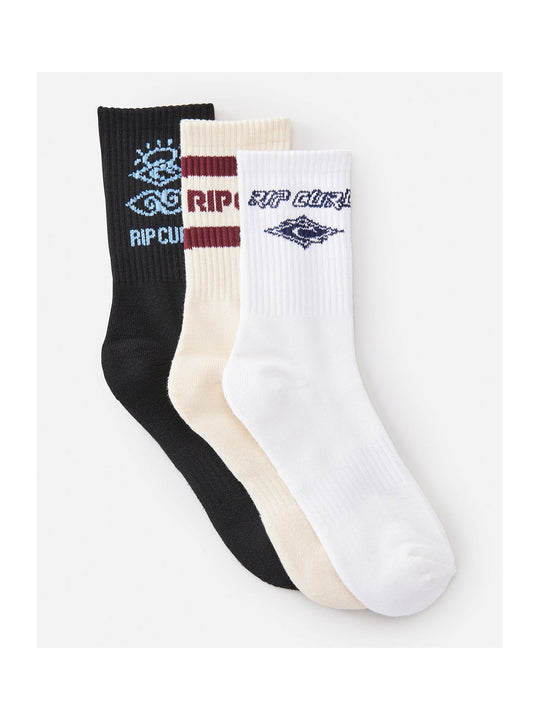 Skarpety RIP CURL Icons Of Surf Sock 3-Pk multikolor - TU - Adventure Sports

