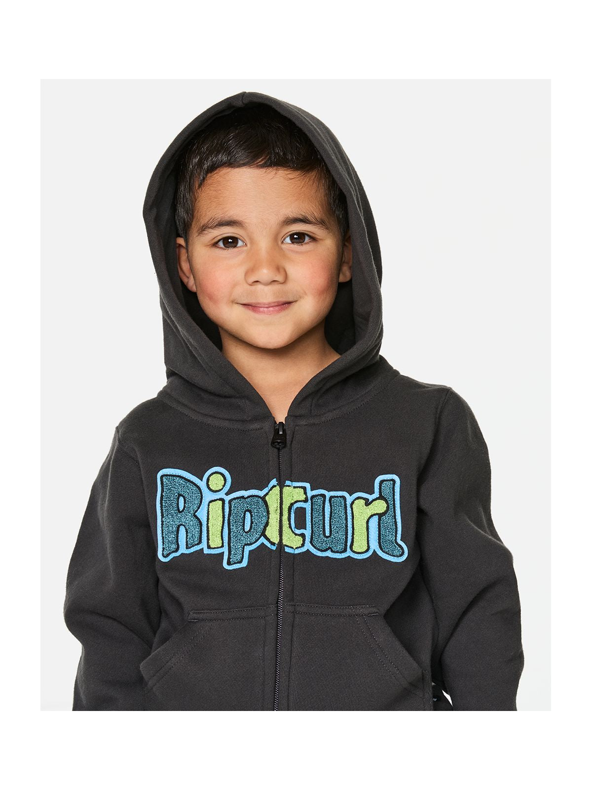 Bluza juniorska RIP CURL Paddle Out Z/T Fleece-Boy czarna