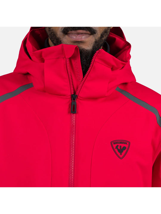 Kurtka narciarska męska Rossignol Saluver Jkt czerwony - Adventure Sports
