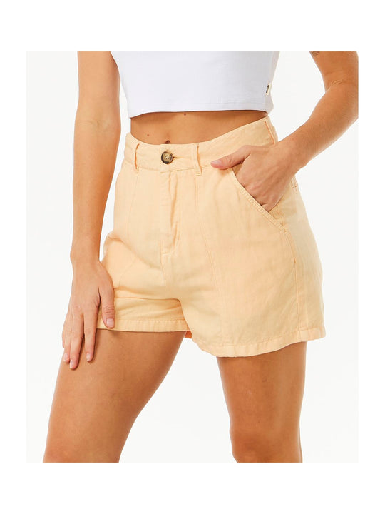 SZORTY RIP CURL PREMIUM LINEN SHORT pomarańczowy - S - Szorty - Adventure Sports
