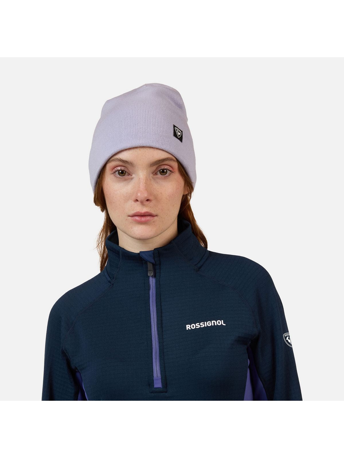 Bluza damska ROSSIGNOL W Blackside Mix HZ Fleece niebieska