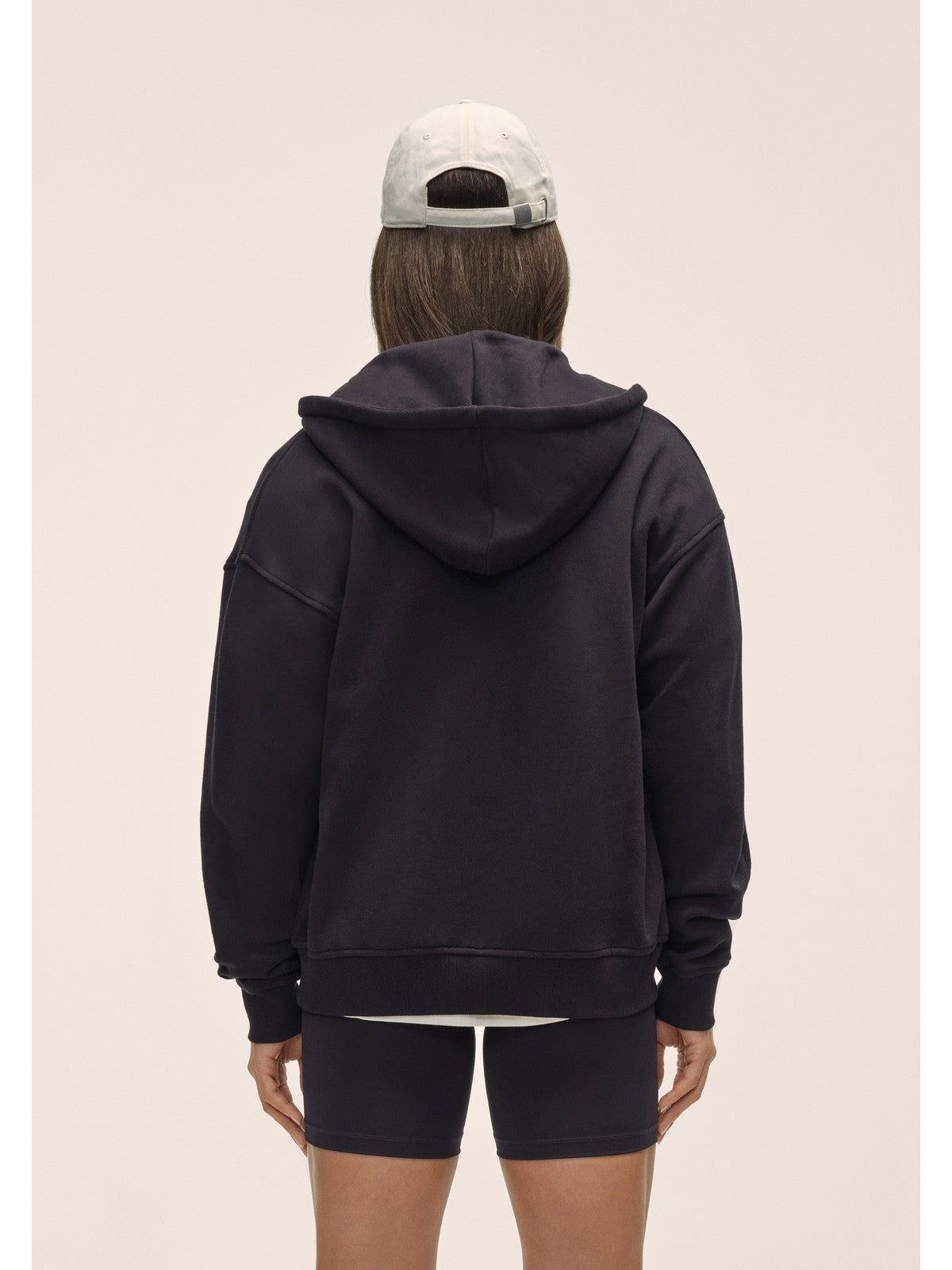 Bluza damska CASALL Casual Zip Hoodie kolor czarny