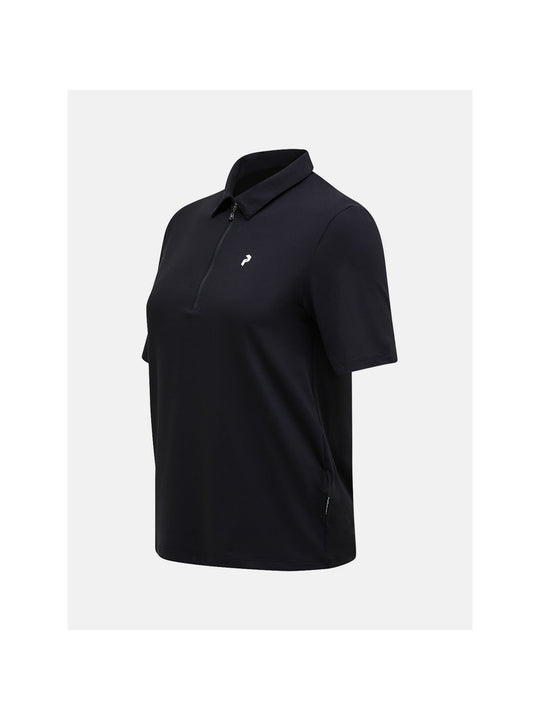 adventuresports koszulka-peak-performance-w-comfort-zip-polo-czarny-g80196020-050 tyl
