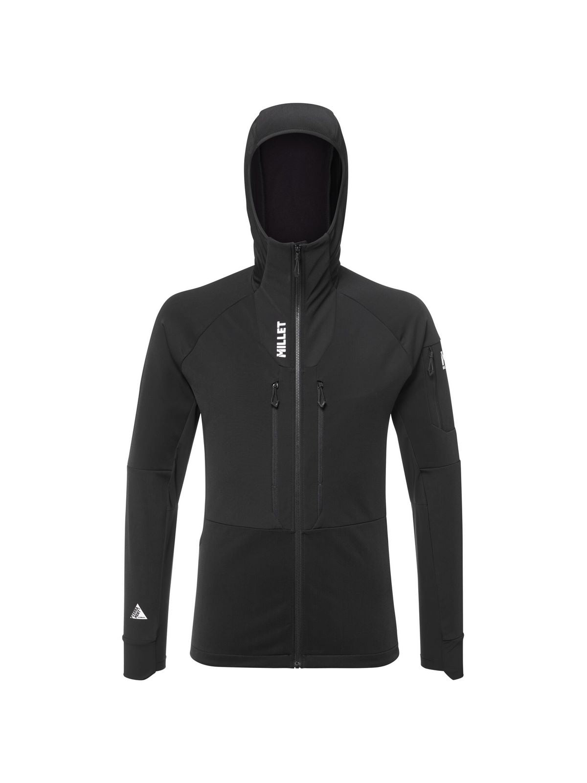 Kurtka narciarska męska MILLET M PIERRAENT HOODIE czarna