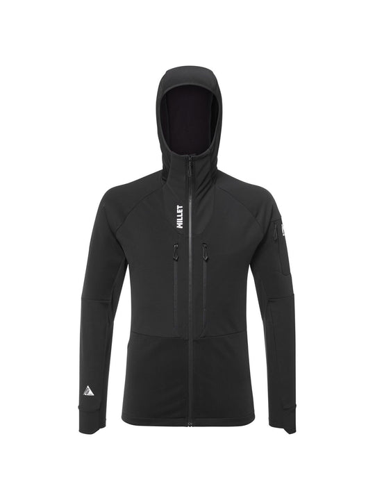 Kurtka narciarska męska MILLET M PIERRAENT HOODIE czarna
