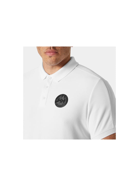 Koszulka HELLY HANSEN HP RACE POLO 2.0 biały - Adventure Sports
