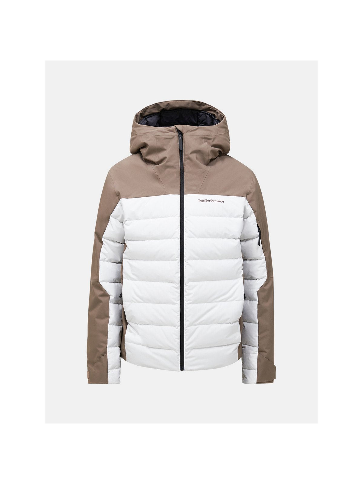 Kurtka narciarska damska Peak Performance Shred Down Ski Jacket brązowa
