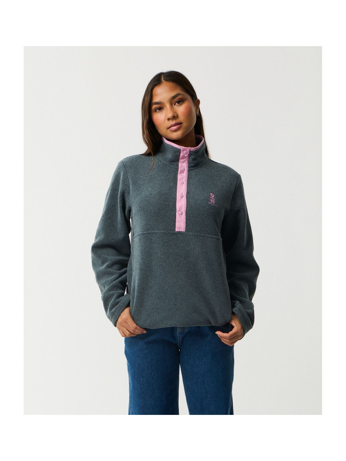 Polar damski RIP CURL S-Series Polartec Fleece brązowy