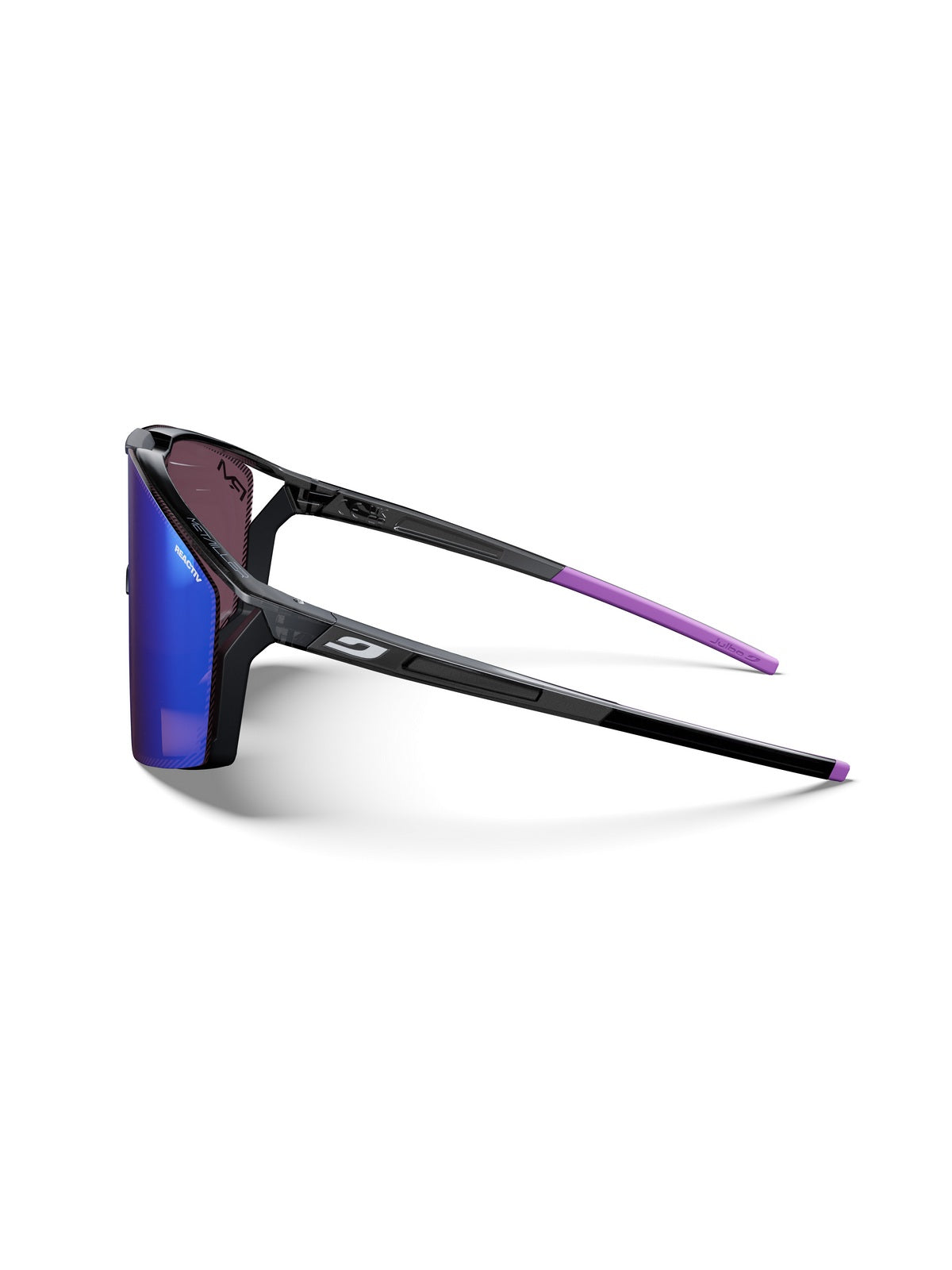 Okulary fotochromowe JULBO Edge Remy Metailler - Reactiv 1-3 HC + cat.0 - Black/Purple