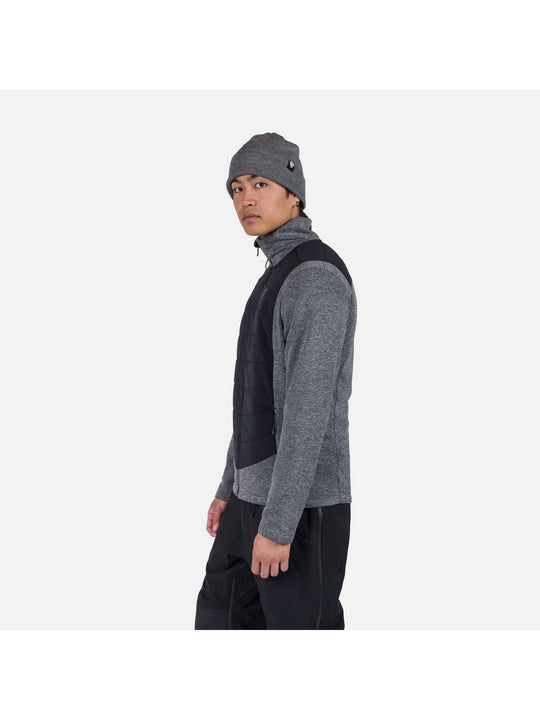 Bluza męska ROSSIGNOL Classique Hybrid Clim Fz szary
