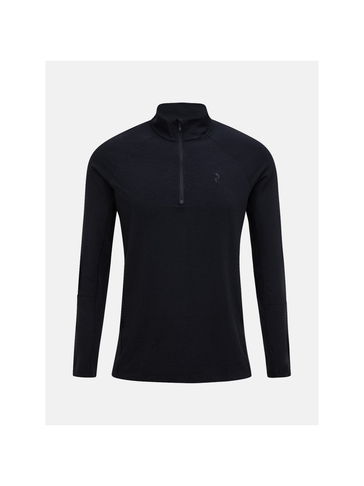 Koszulka termiczna męska PEAK PERFORMANCE Magic Half Zip Wool-blend Baselayer Men czarna