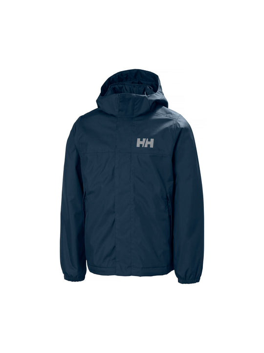 Kurtka outdoorowa dziecięca HELLY HANSEN JR VANCOUVER FLEECE INS JACKET granatowa
