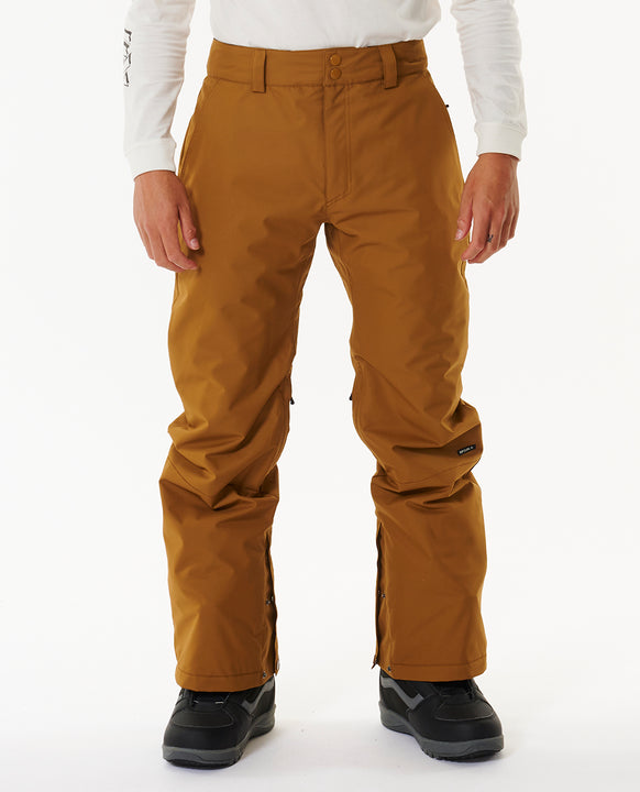 Spodnie narciarskie RIP CURL Base 10K/10K Pant żółty - Adventure Sports
