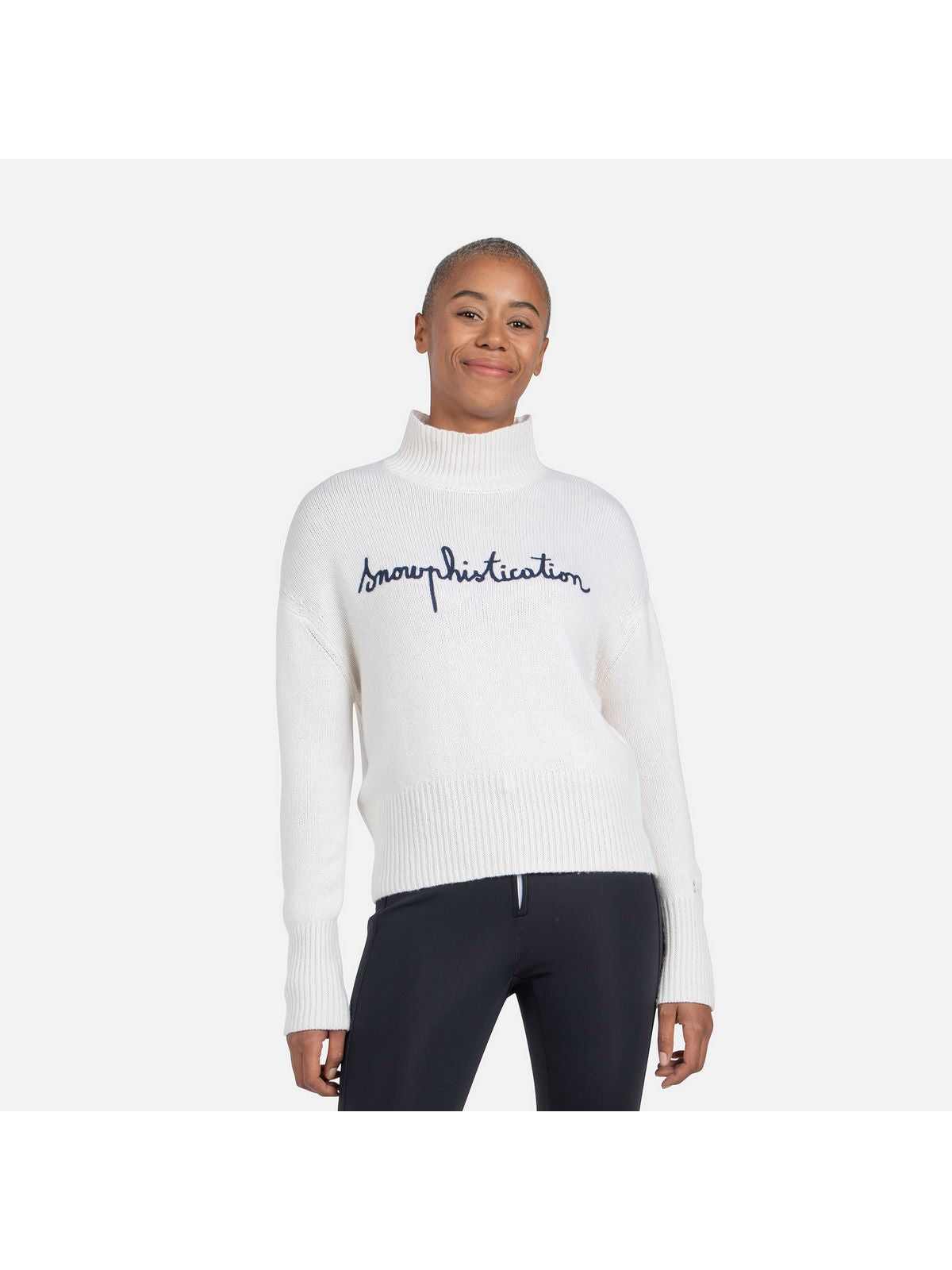 Sweter Rossignol W Jcc Lounge Pull biały - Adventure Sports