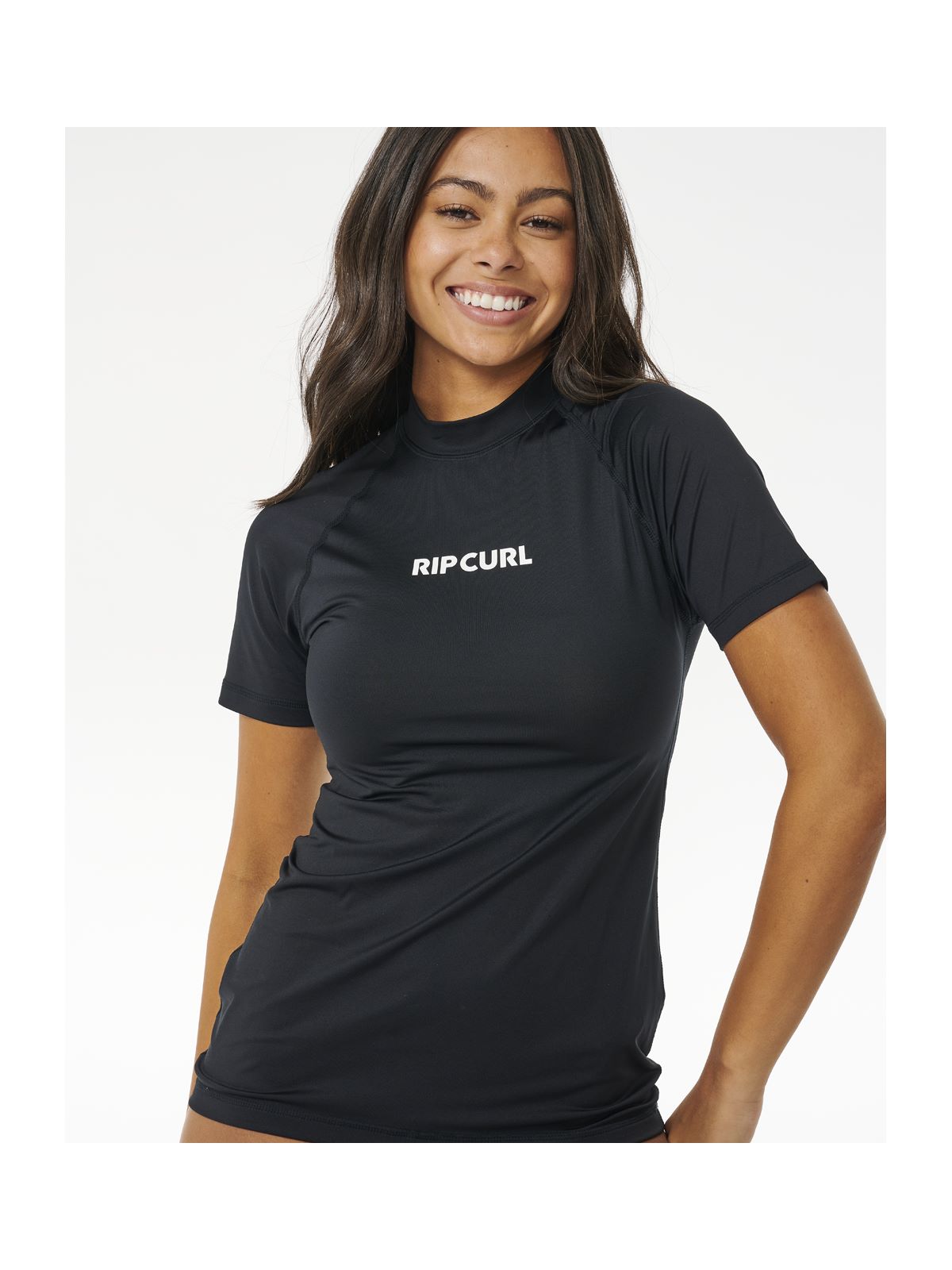 Lycra RIP CURL Classic Surf Ss Upf Rashguard czarny - Adventure Sports