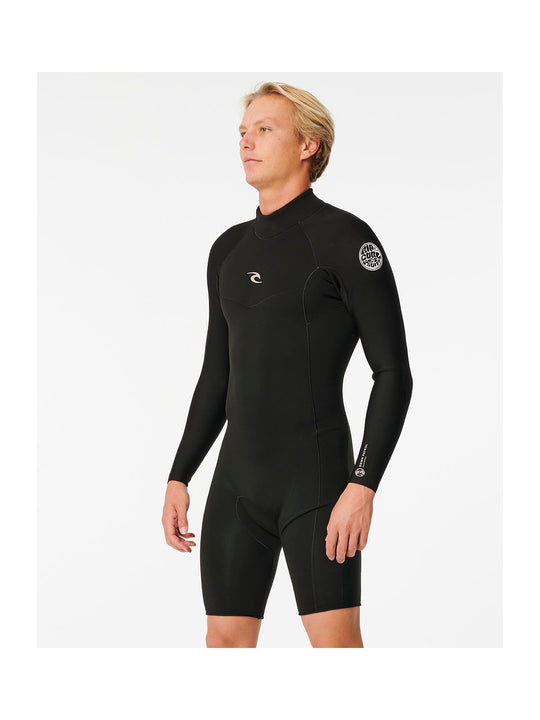 Pianka RIP CURL D Patrol L/Sl B/Zip Sprg czarny - Adventure Sports
