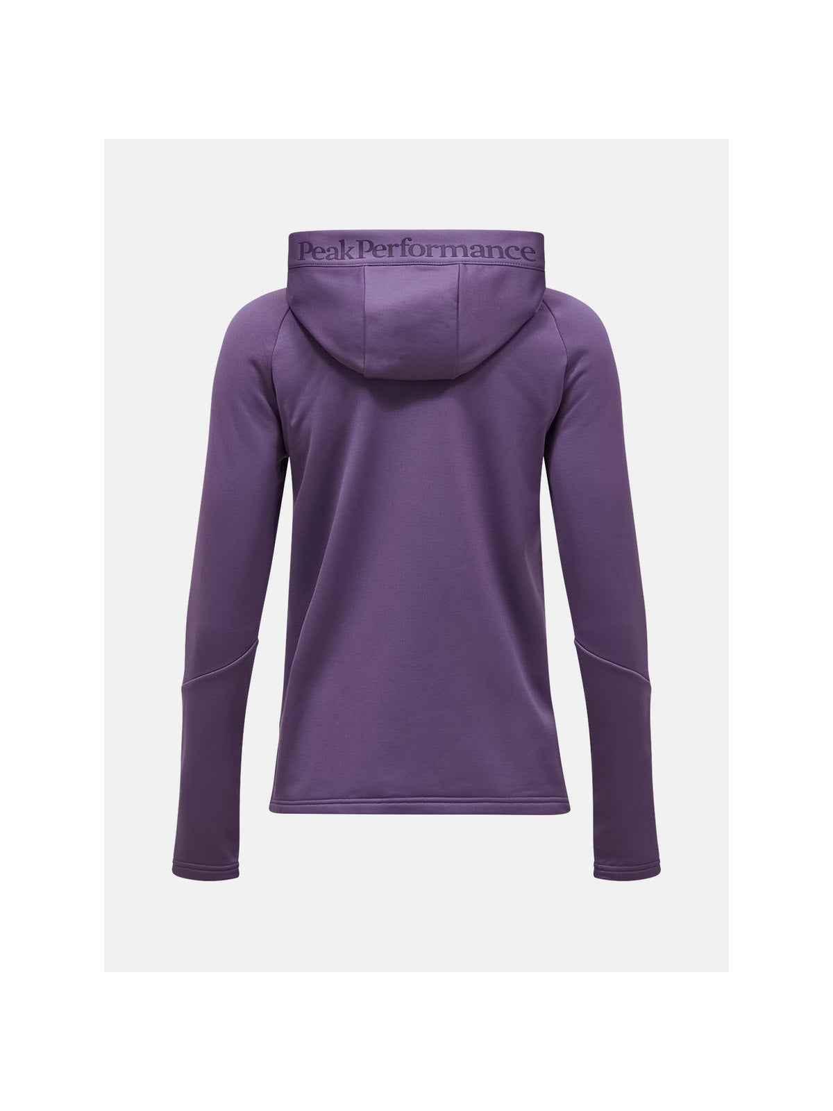 Bluza z kapturem damska PEAK PERFORMANCE Rider Essentials Midlayer Zip Hood fioletowa