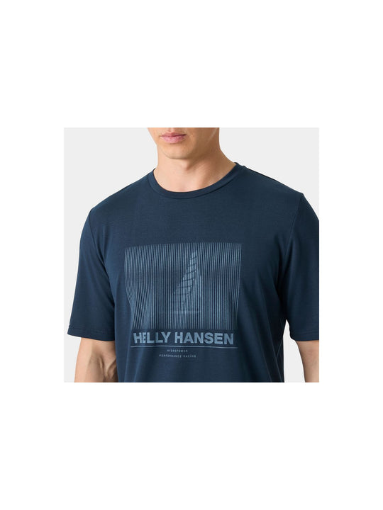 Koszulka męska HELLY HANSEN Hp Race Graphic T-Shirt granatowa
