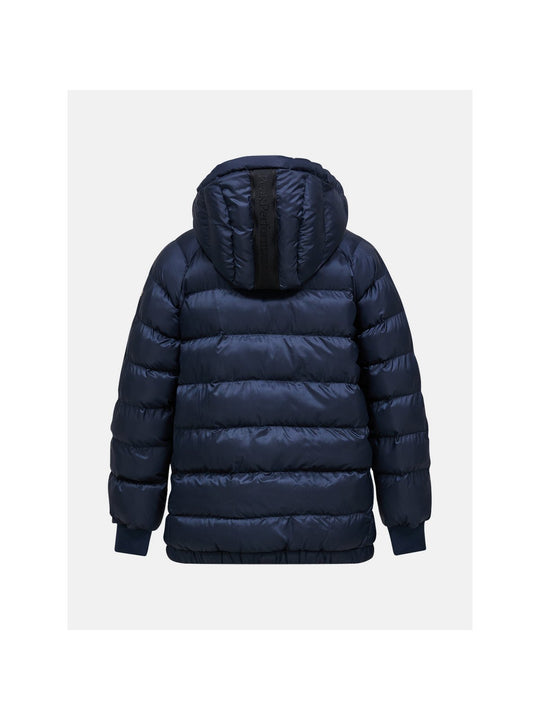 Kurtka PEAK PERFORMANCE Jr Tomic Insulated Hood Jacket granatowy
