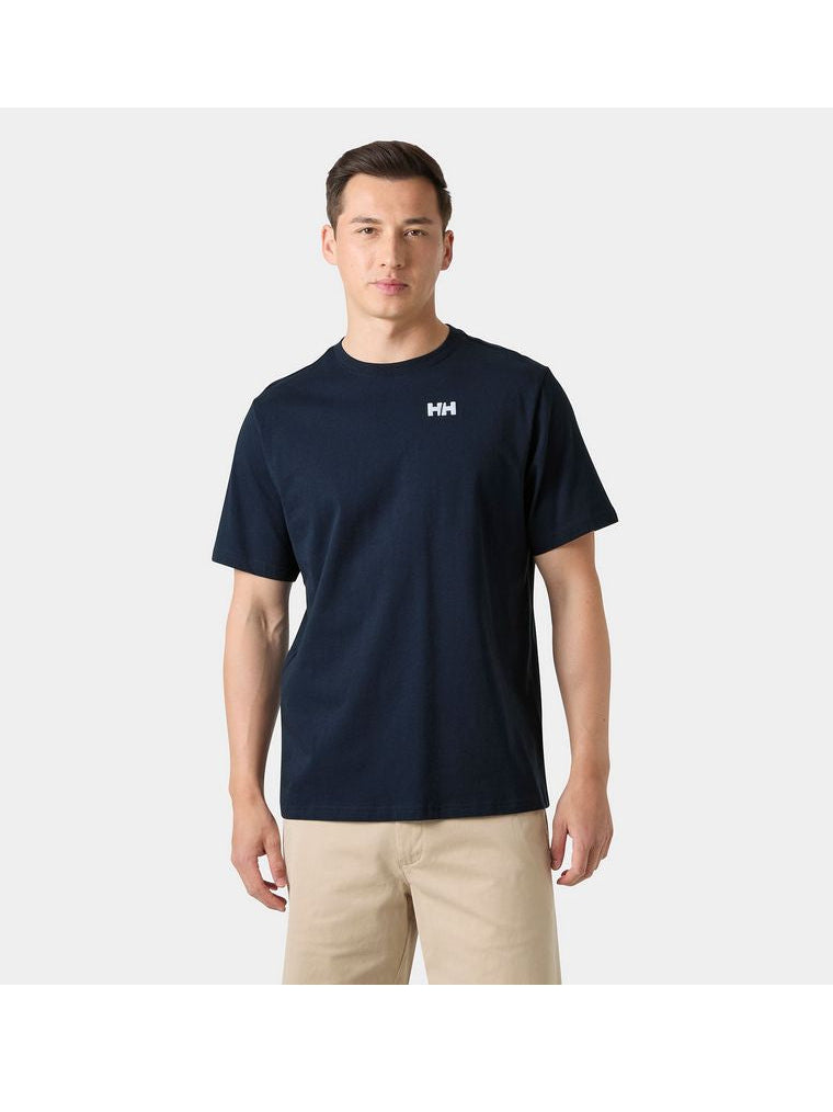 Koszulka męska HELLY HANSEN Core Graphic T 2.0 granatowa
