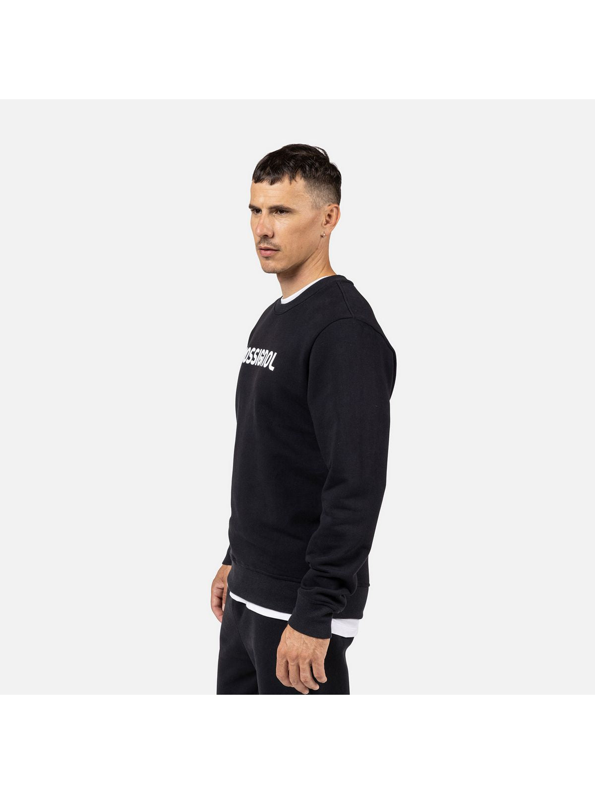 Bluza męska męska ROSSIGNOL PRARION CN SWEATSHIRT czarna