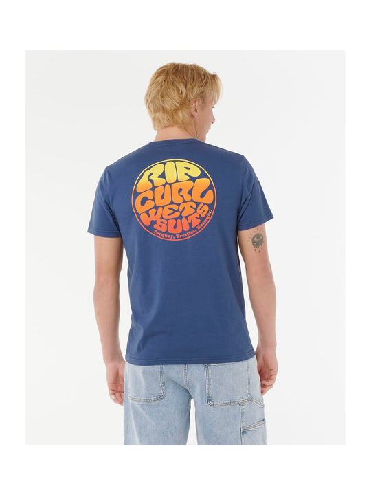 Koszulka RIP CURL WETTIE PASSAGE ICON TEE granatowa
