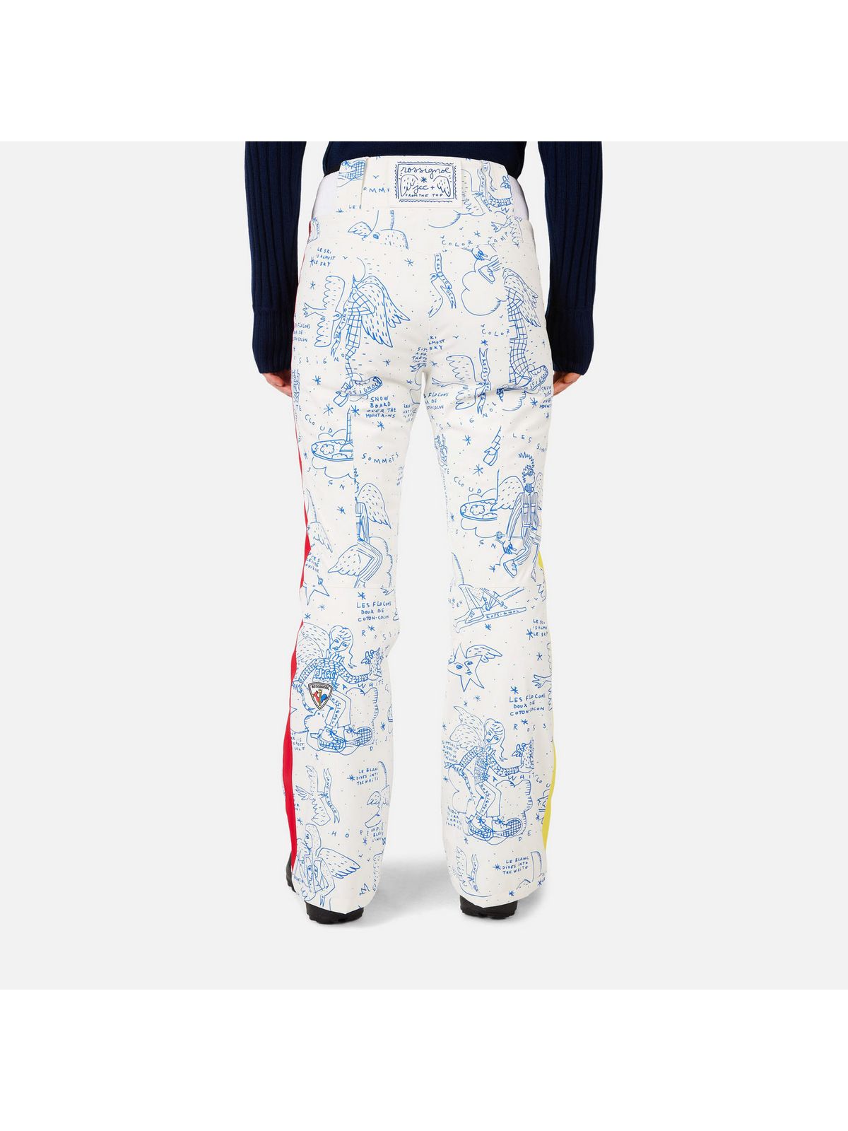 Spodnie narciarskie damskie ROSSIGNOL W Jcc Sublim Pant biały