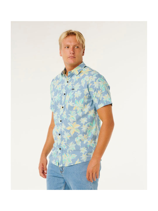 Koszula męska RIP CURL Sessions S/S Shirt niebieska
