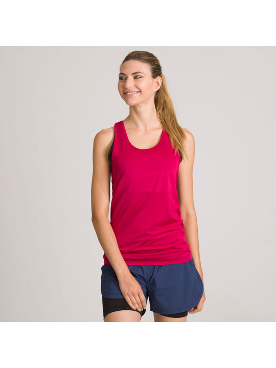 Top ROSSIGNOL W Tech Tank - czerwony - Adventure Sports
