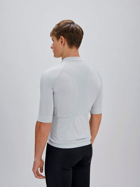 Koszulka rowerowa POC M's Thermal Lite Jersey szara
