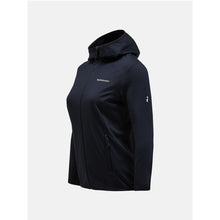 Bluza z kapturem damska PEAK PERFORMANCE Light Zip Hood czarna
