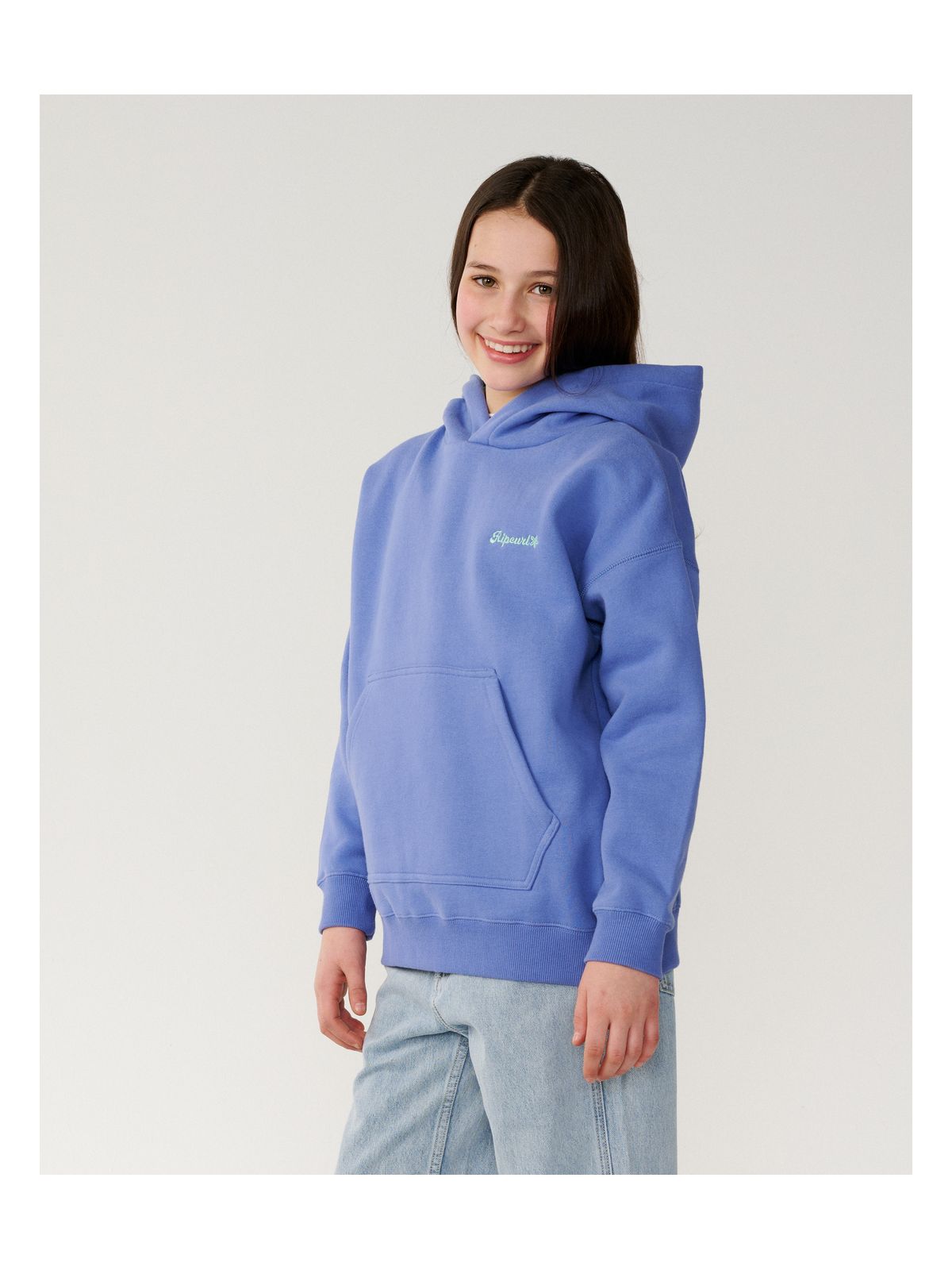 Bluza juniorska RIP CURL Sunkissed Search Hood - Girl niebieska