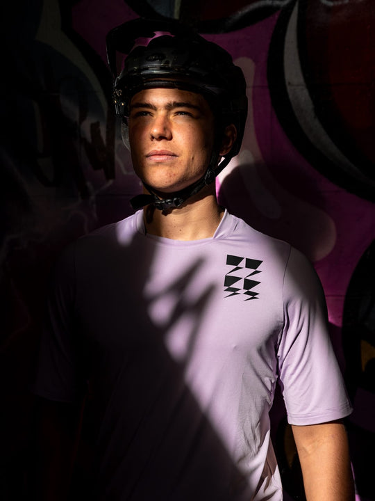 Koszulka rowerowa NORTHWAVE Bomb Jersey fioletowy - Adventure Sports
